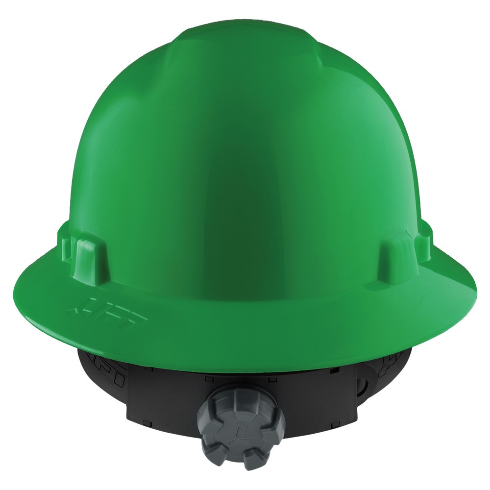 Lift Safety HBFC-7G Briggs Vented Full Brim Hard Hat Green