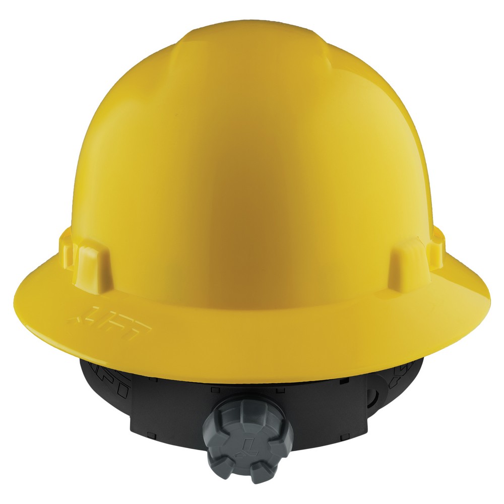 Lift Safety HBFE-7L Briggs Non-Vented Full Brim Hard Hat Yellow