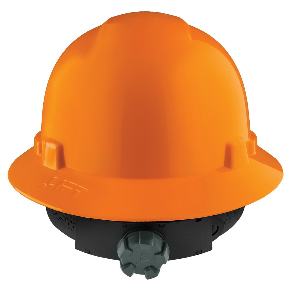 Lift Safety HBFE-7O Briggs Non-Vented Full Brim Hard Hat Orange