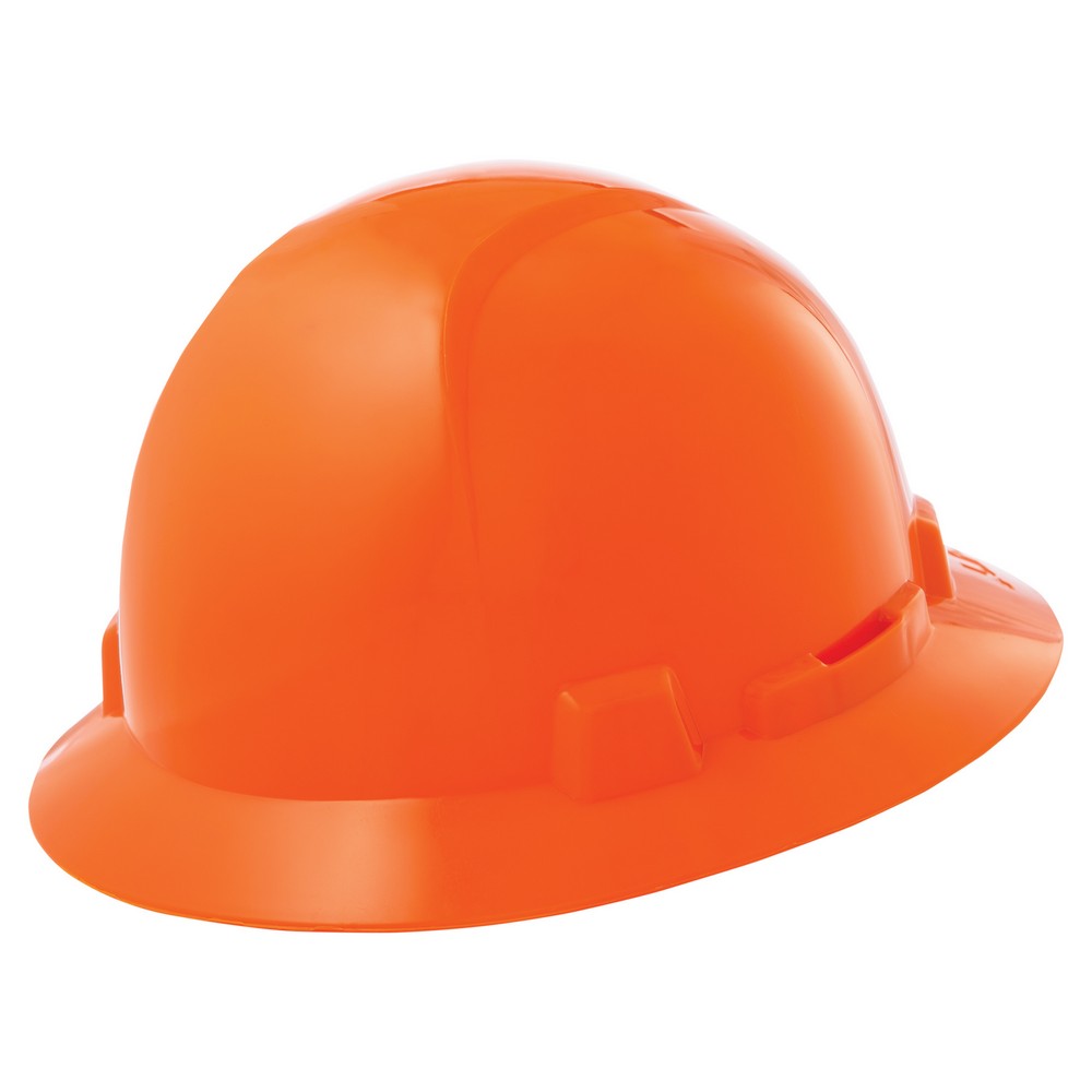 Lift Safety HBFE-7O Briggs Non-Vented Full Brim Hard Hat Orange