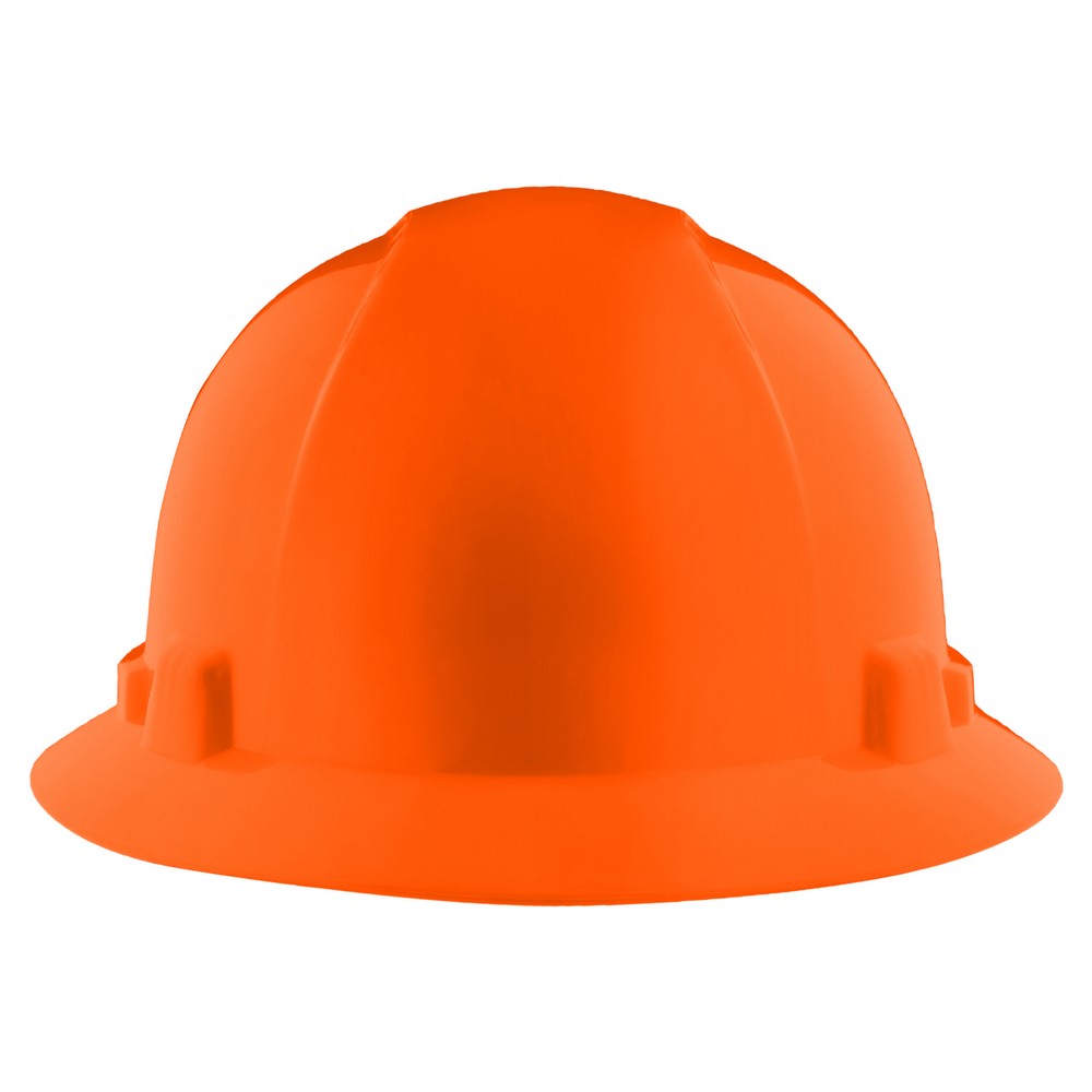 Lift Safety HBFE-20HO Briggs Non-Vented Full Brim Hard Hat Hi-Vis Orange