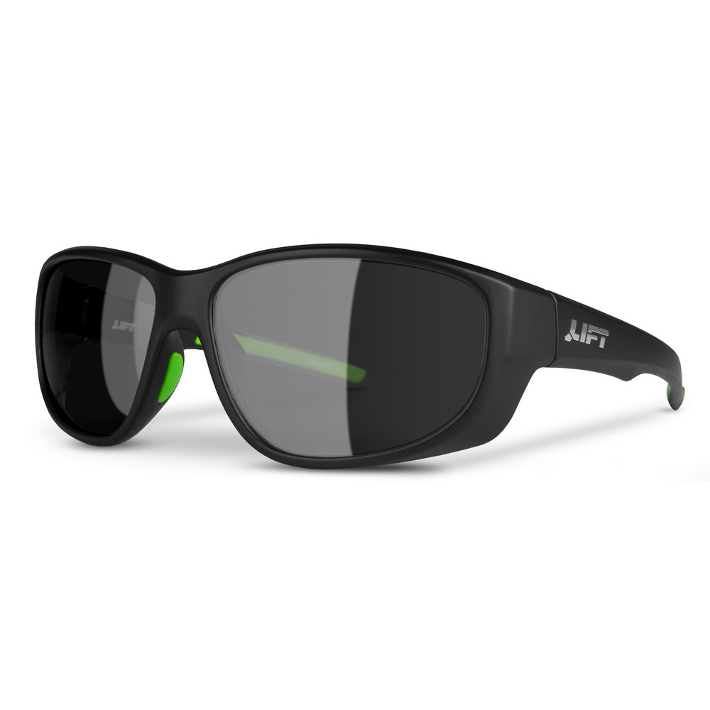 Lift Safety EGU-21MKM Guardian Safety Glasses Black Matte, Mirror Lens