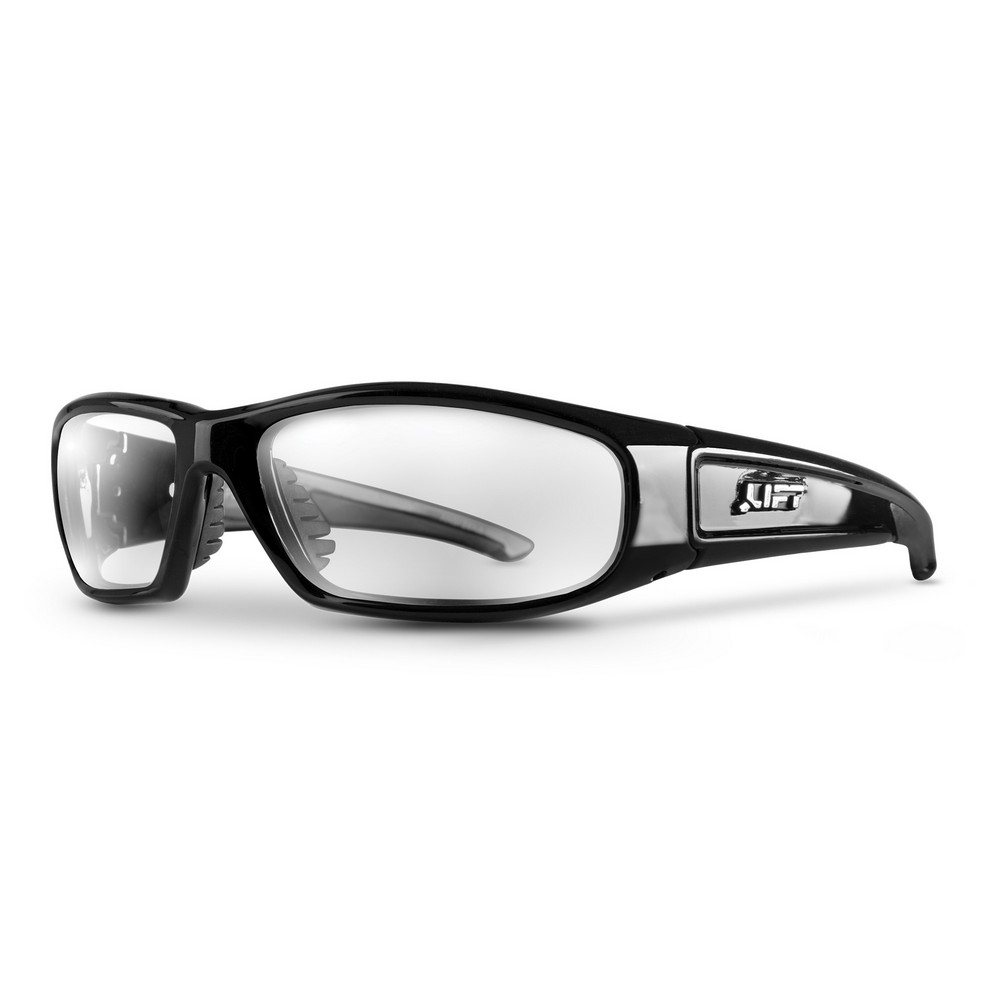 Lift Safety ESH-10KC25 Switch Safety Glasses Black, Clear Lens +2.5 Diopters