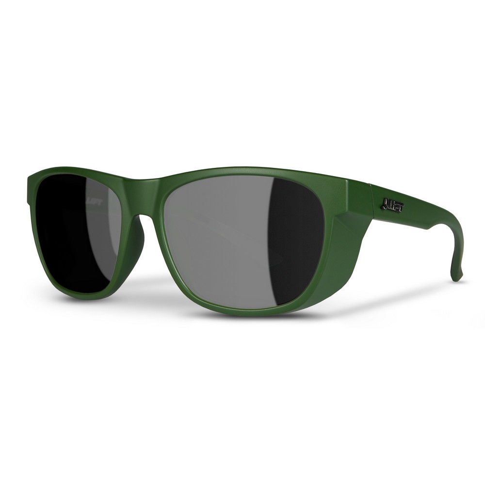 Lift Safety ETR-21ODM Tracker Safety Glasses Olive Drab, Mirror Lens