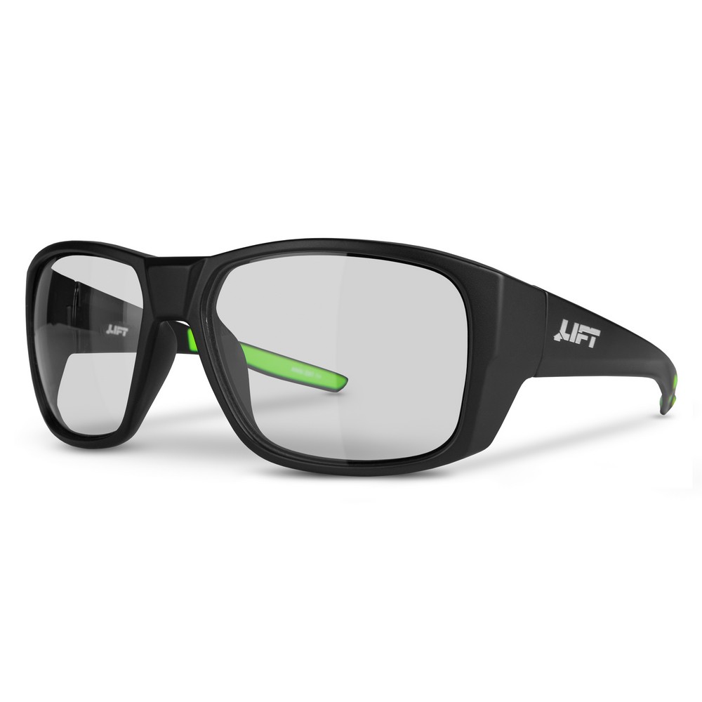 Lift Safety EVA-21MKC Vanguard Safety Glasses Black Matte, Clear Lens
