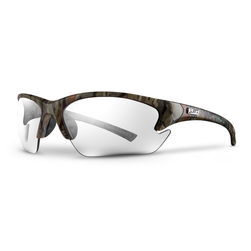 Lift Safety EQT-12CFC Quest Safety Glasses Camo, Clear Lens