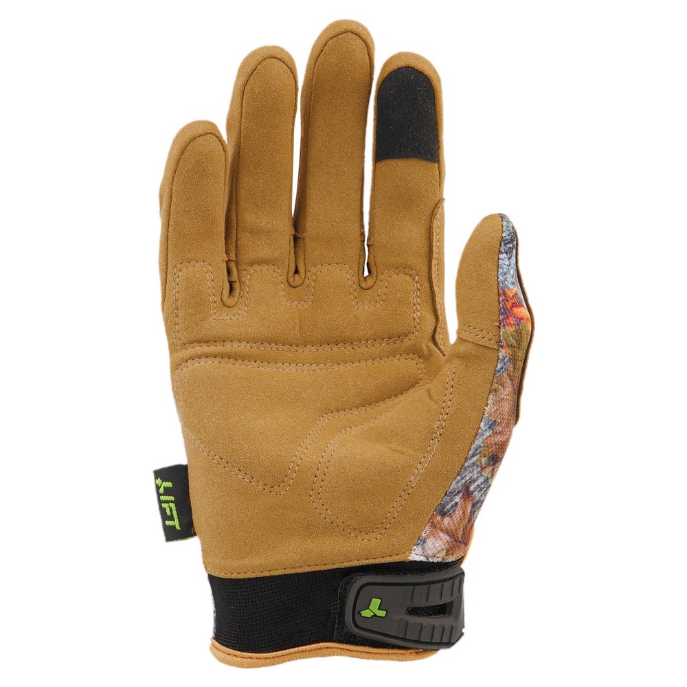 Lift Safety GON-17CFBRS Option Synthetic Leather And Mesh Glove, Camo