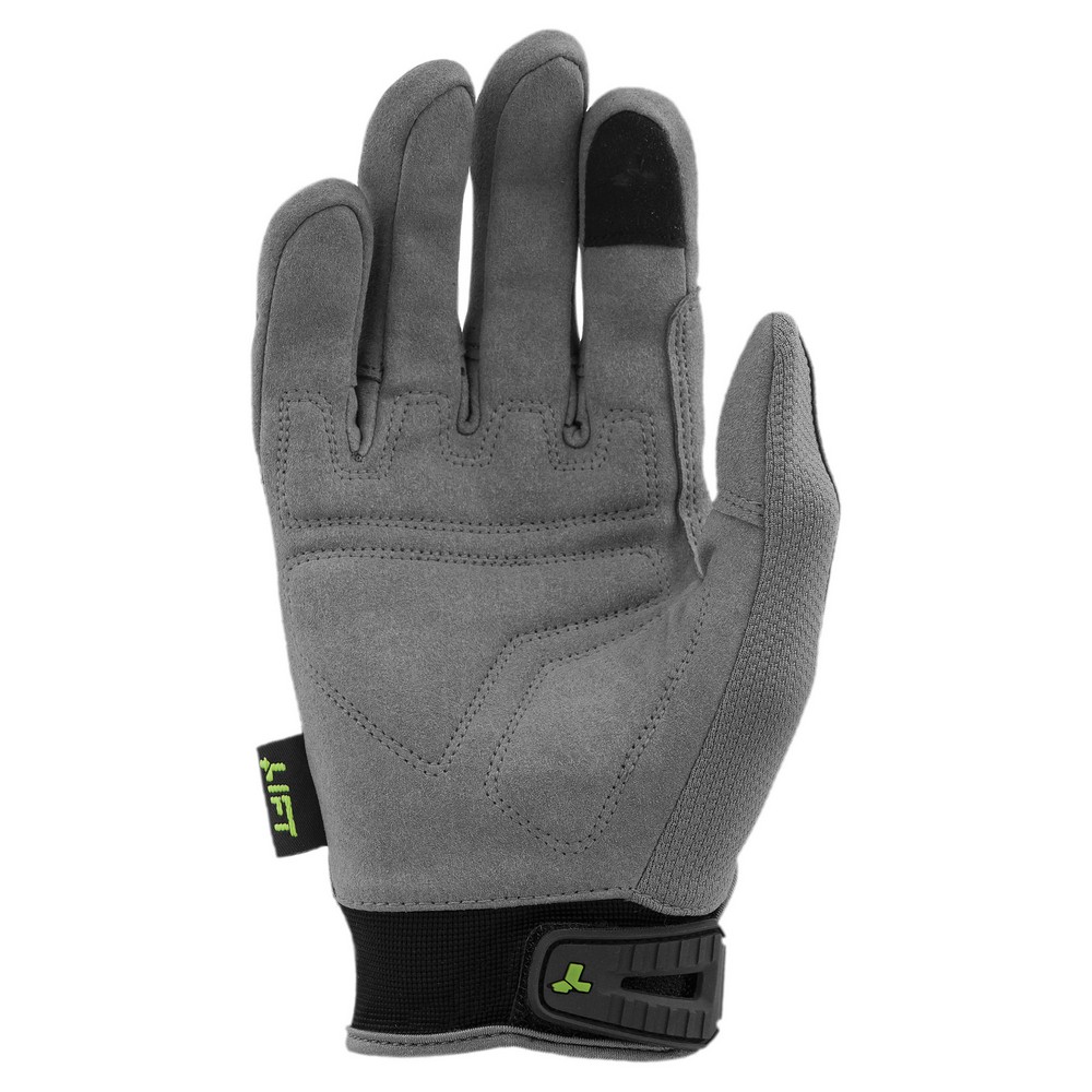 Lift Safety GON-17YYS Option Synthetic Leather And Mesh Glove, Gray