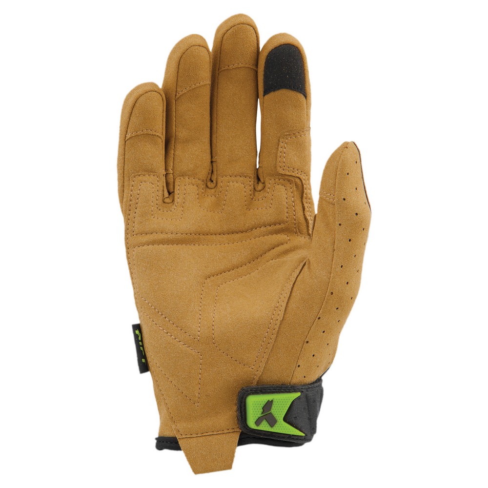 Lift Safety GGT-17BRBRS Grunt Leather Mechanics Impact Glove, Brown