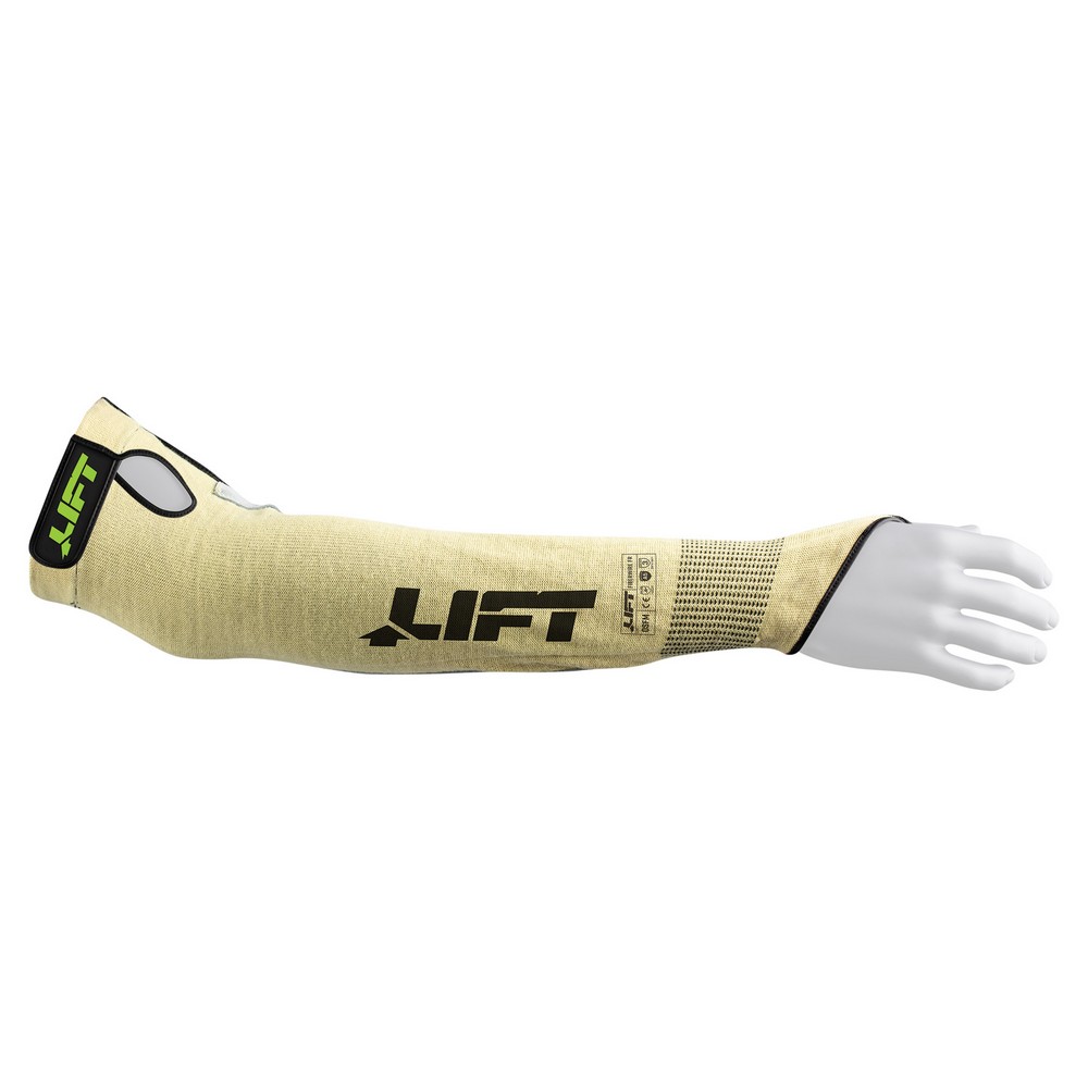 Lift Safety SHA-19L Fiberwire FR A5 Cut Resistant Aramid FR Sleeve