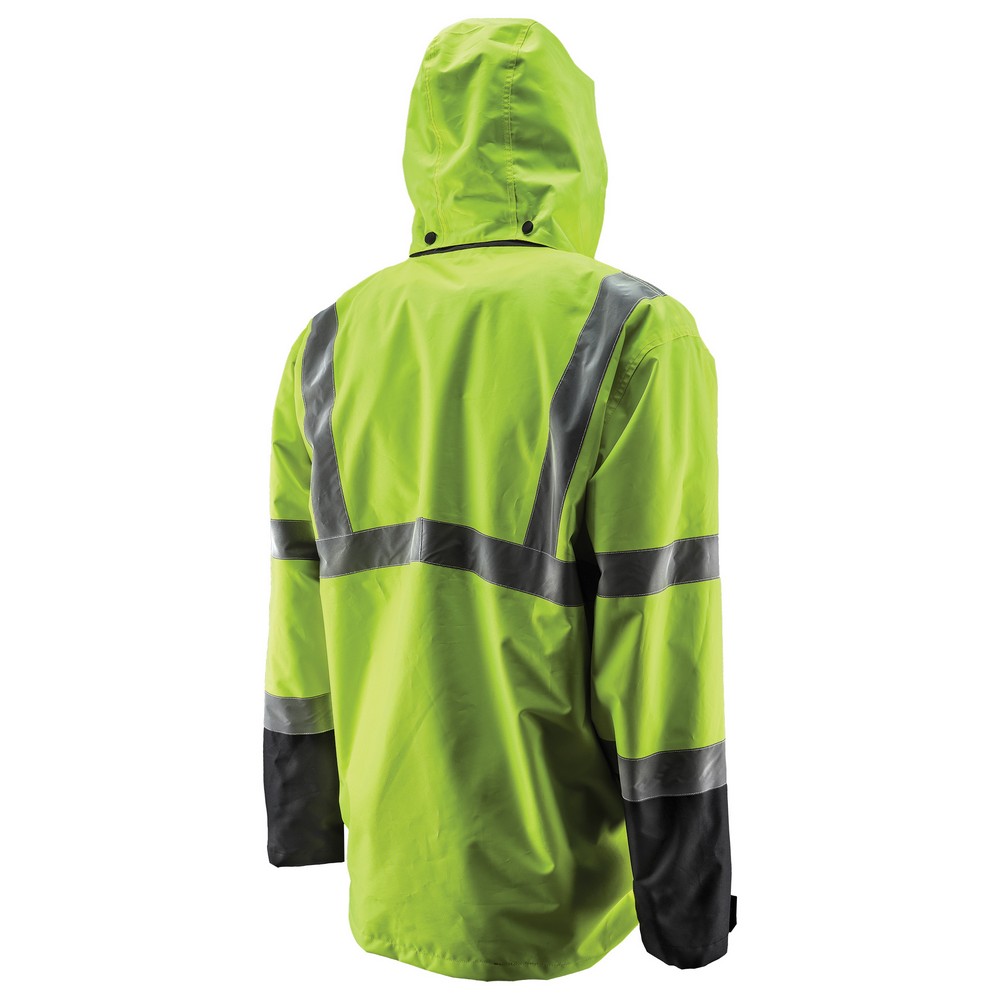 Lift Safety AVP-17HVKM Viz Pro Class 3 Parka, Hi-Vis Yellow