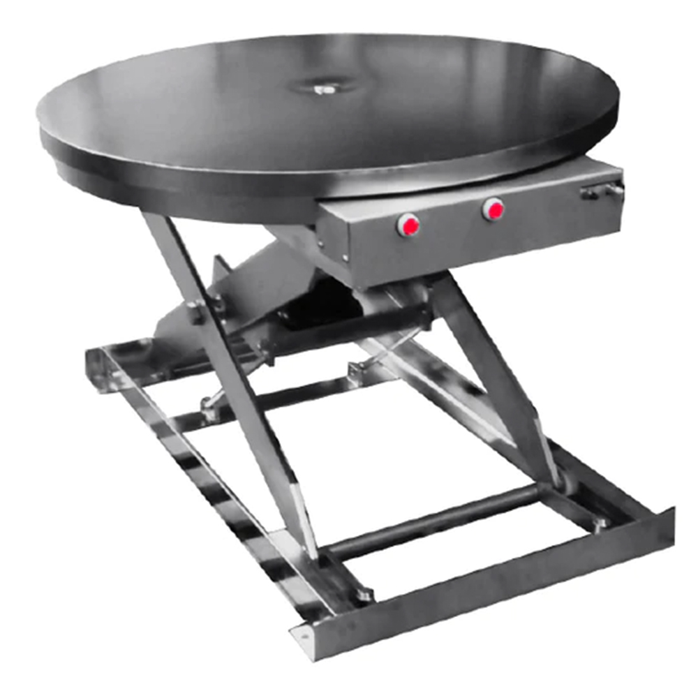 Superlift SS SLALT2 5648 Stainless Steel Pneumatic Lift Table, 56"X48", 1,500 lb Capacity