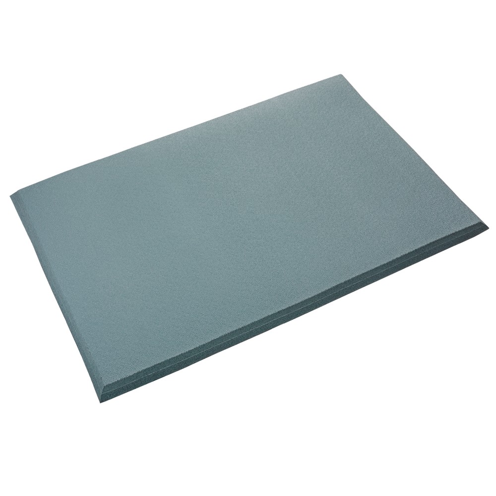 Crown Matting AZ 0035GY Alleviator 3'x5' Steel Gray Anti-Fatigue Matting