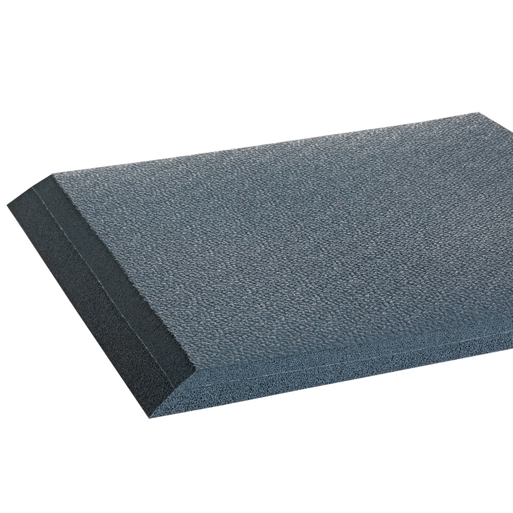 Crown Matting AZ 0035GY Alleviator 3'x5' Steel Gray Anti-Fatigue Matting