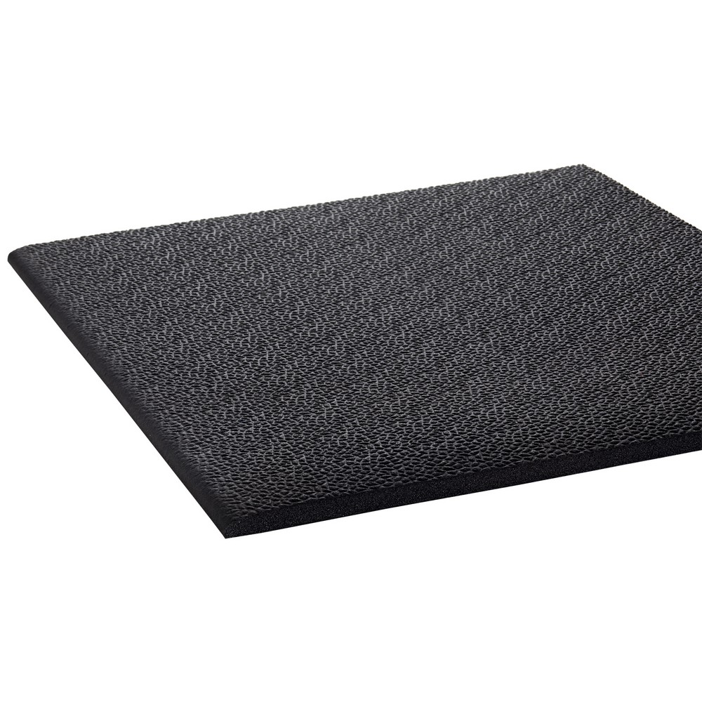Crown Matting CK41236BK Comfort-King 1/2 3'x60' Black Anti-Fatigue Matting