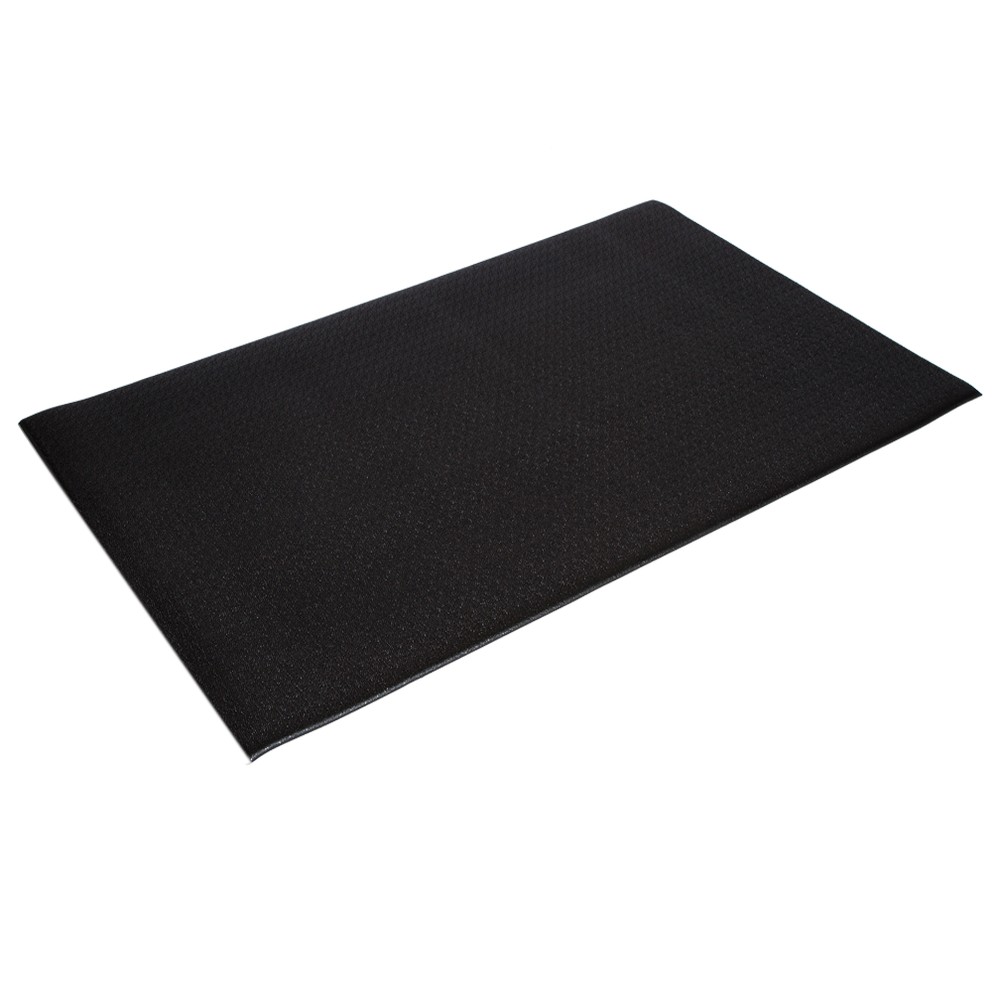 Crown Matting CK83848BK Comfort-King 3/8 4'x60' Black Anti-Fatigue Matting