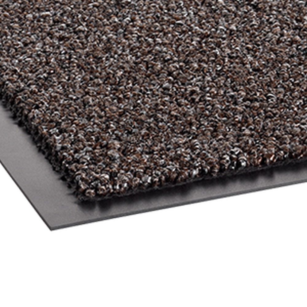Crown Matting CS 0035BR Cross-Over 3'x5' Brown Entrance Matting