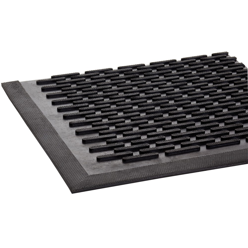 Crown Matting TD 0310BK Crown-Tred 3'x10' Black Entrance Matting