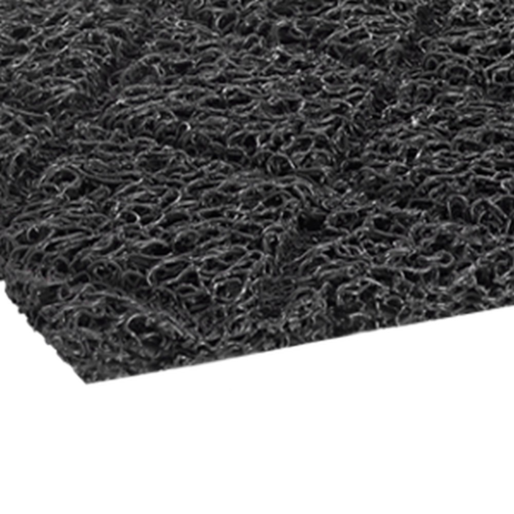 Crown Matting DT HU44RB Diamond-Deluxe Heavy-Duty Unbacked with Grit-Safe 4'x40' Black w/Grit Anti-Fatigue Matting
