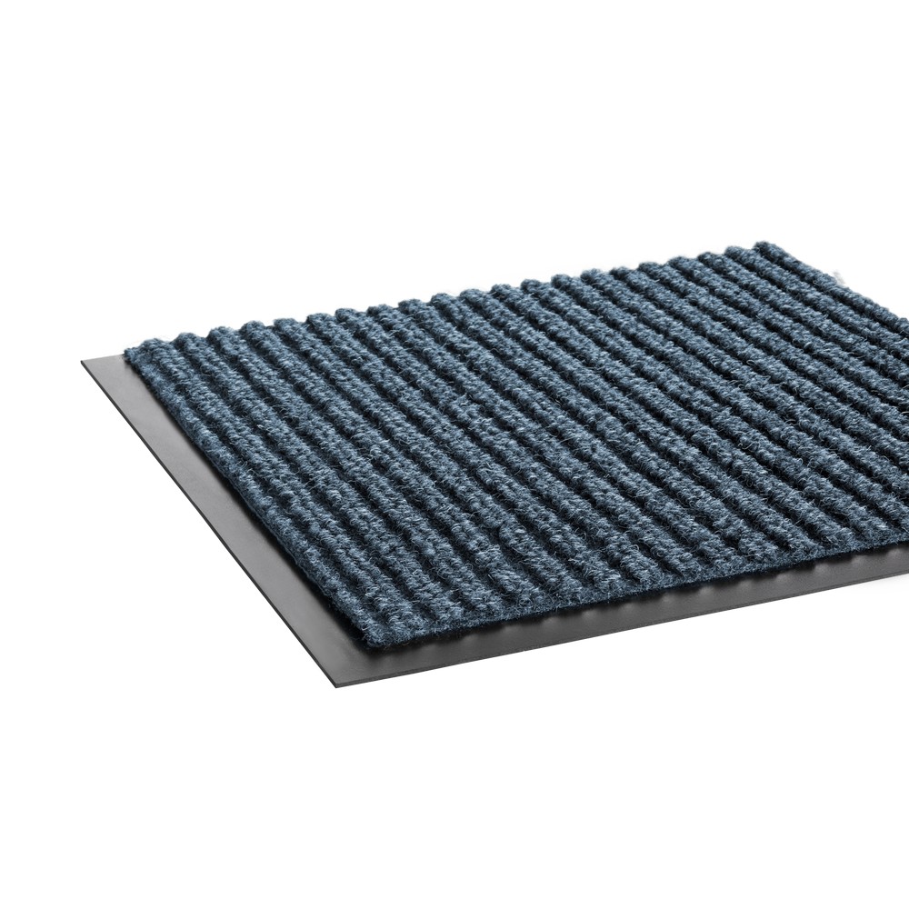 Crown Matting NR 0023BL Needle-Rib 2'x3' Blue Entrance Matting