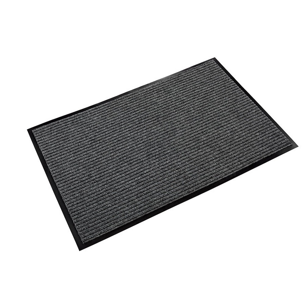 Crown Matting NR 0410GY Needle-Rib 4'x10' Gray Entrance Matting