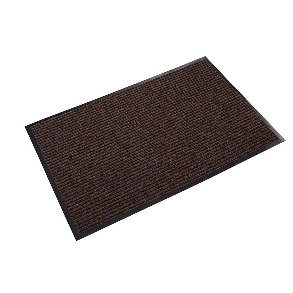 Crown Matting NR 0046BR Needle-Rib 4'x6' Brown Entrance Matting