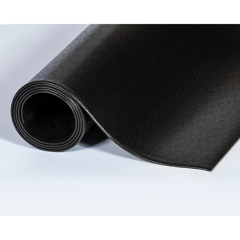 Crown Matting PBR1848BK Pro-Tekt Runner 4'x60' Black Rolled Matting