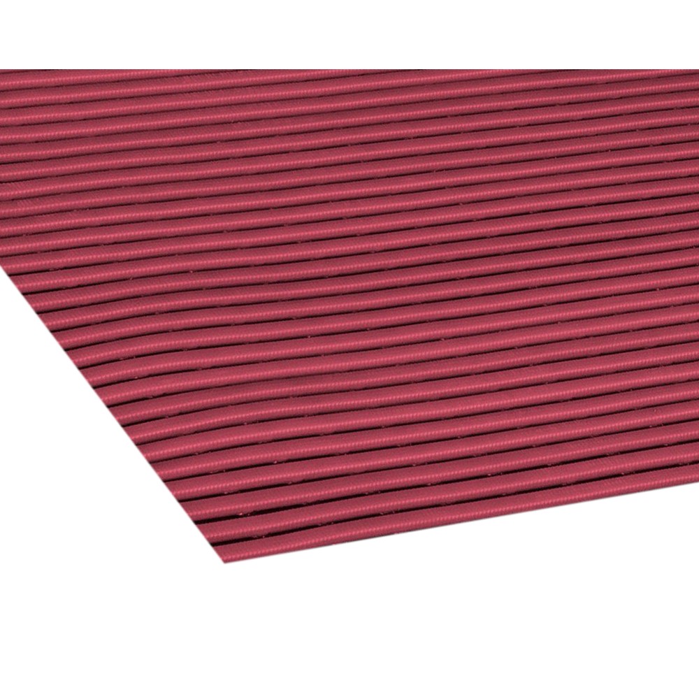Crown Matting HVR0048MR Sani-Tred 4'x40' Mulberry Red Anti-Fatigue Matting