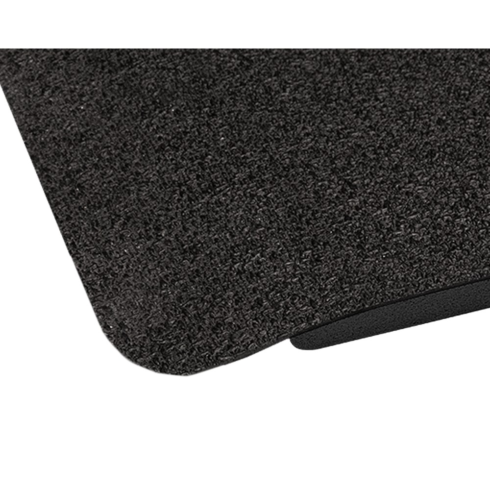 Crown Matting CDRL036TX-75 Spark-Safe 3'x75' Black Rolled Matting