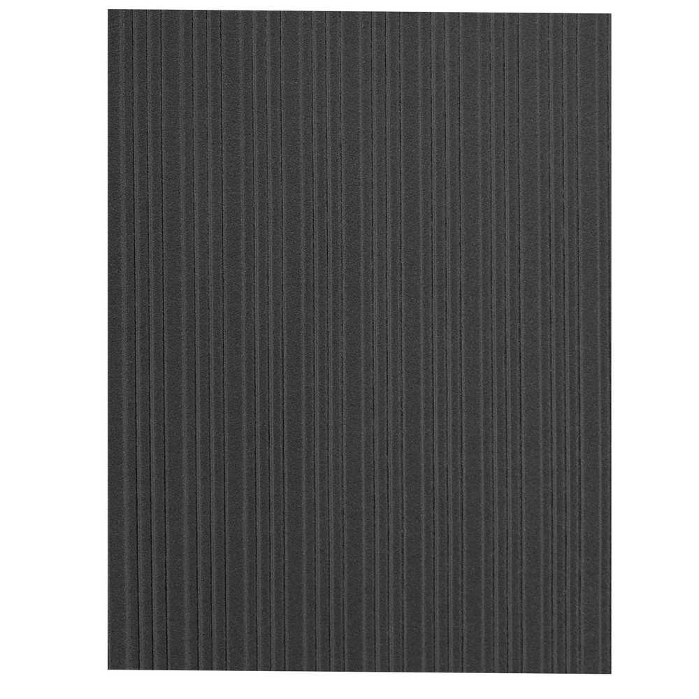 Crown Matting T6 W035BK Tuff-Spun 5/8 Rib-Surface 3'x5' Black Anti-Fatigue Matting