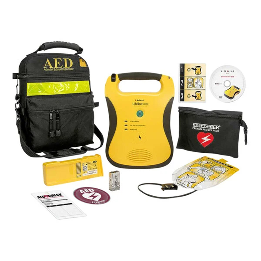 Defibtech DCF-A130-EN Lifeline AUTO AED with 7 Year Battery