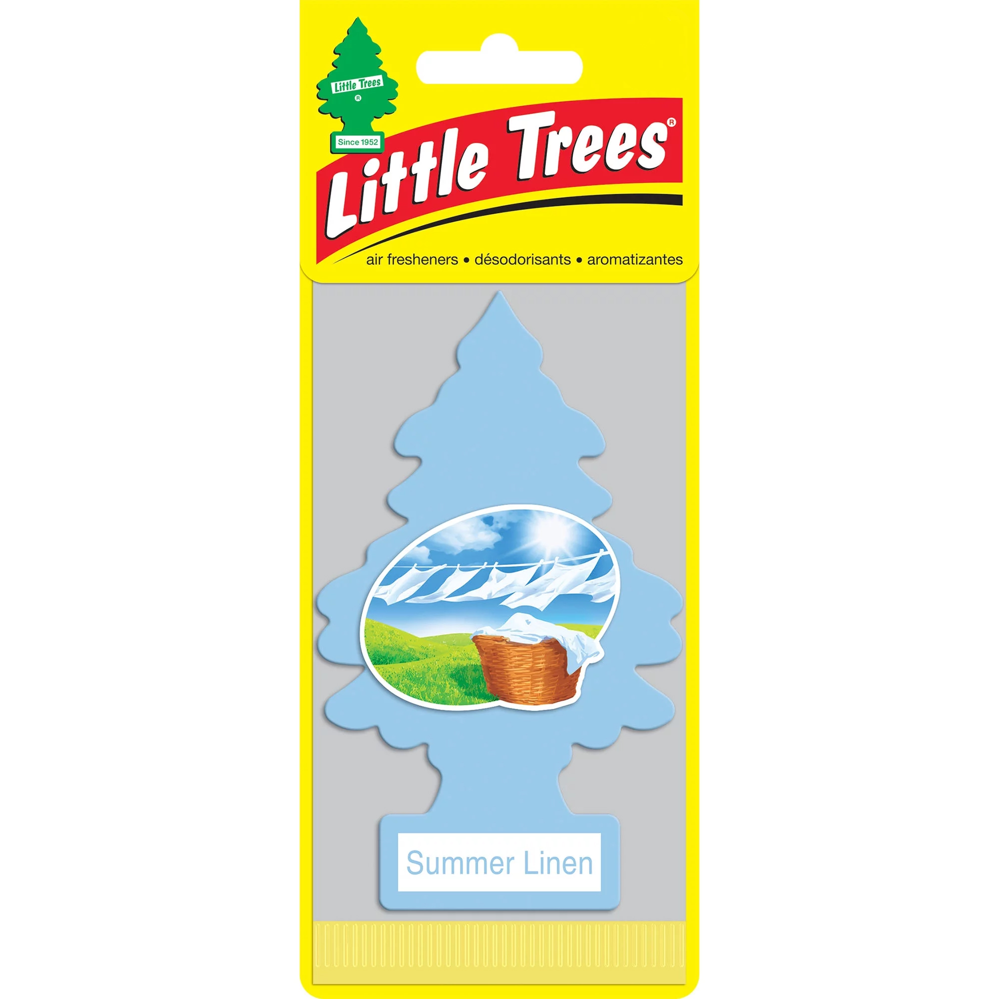 Little Trees CAPLTSUL Air Freshener Summer Linen Fragrance