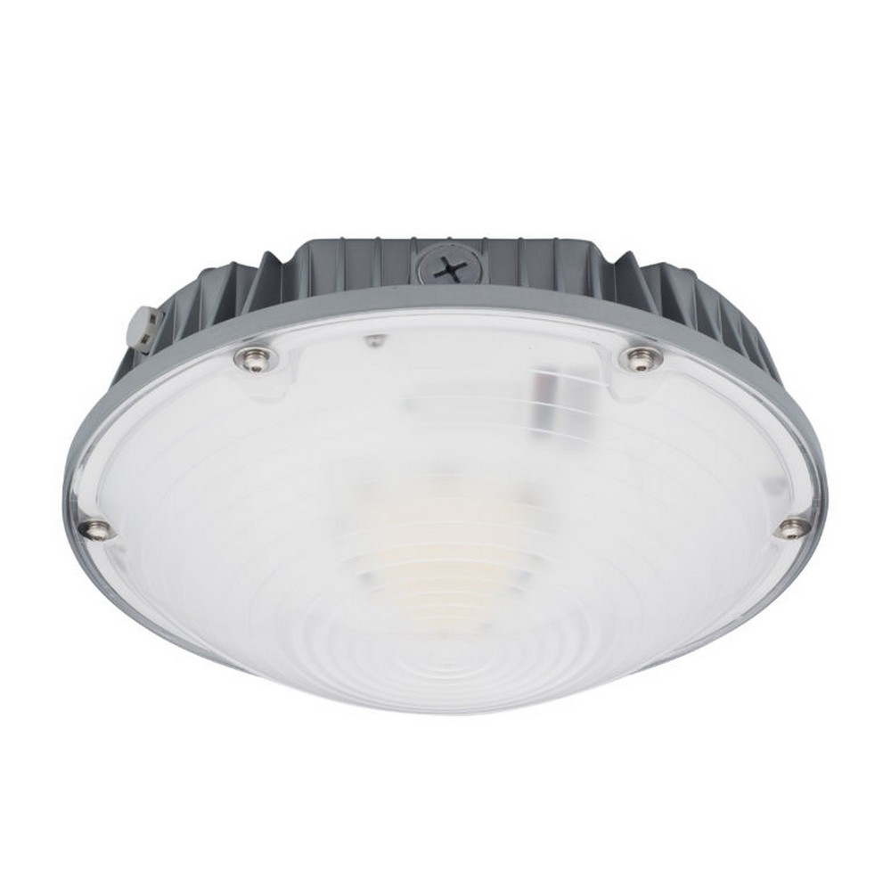 Litetronics GL39UR40DLP 39W LED Garage Light Round 120-277V 4000K 1-10V Dim Prem