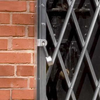 Illinois Engineered Products D-79 Retractable Folding Door Gate, 48" wide, 79" high