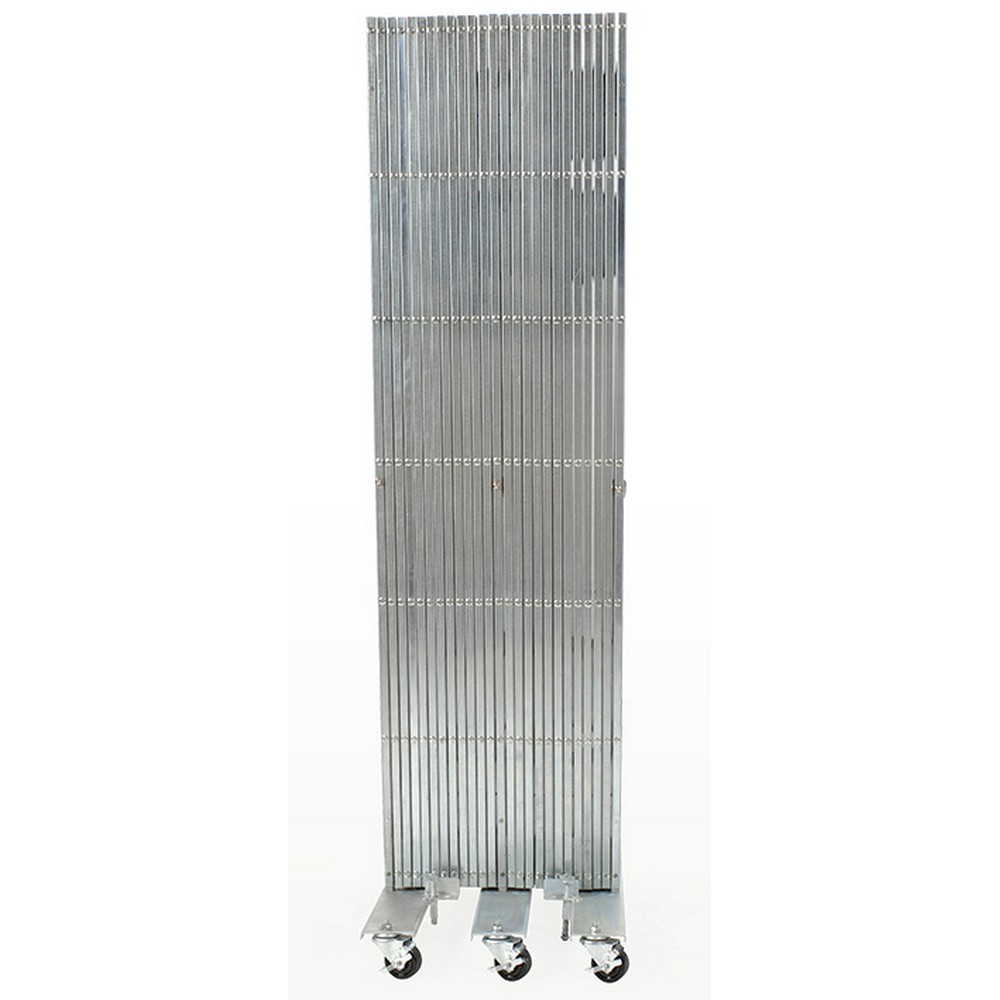 Illinois Engineered Products XPWM1115 Portable Folding Gate - Extra Heavy Duty, 11' to 15'W, 6'6"H, Wall Mount