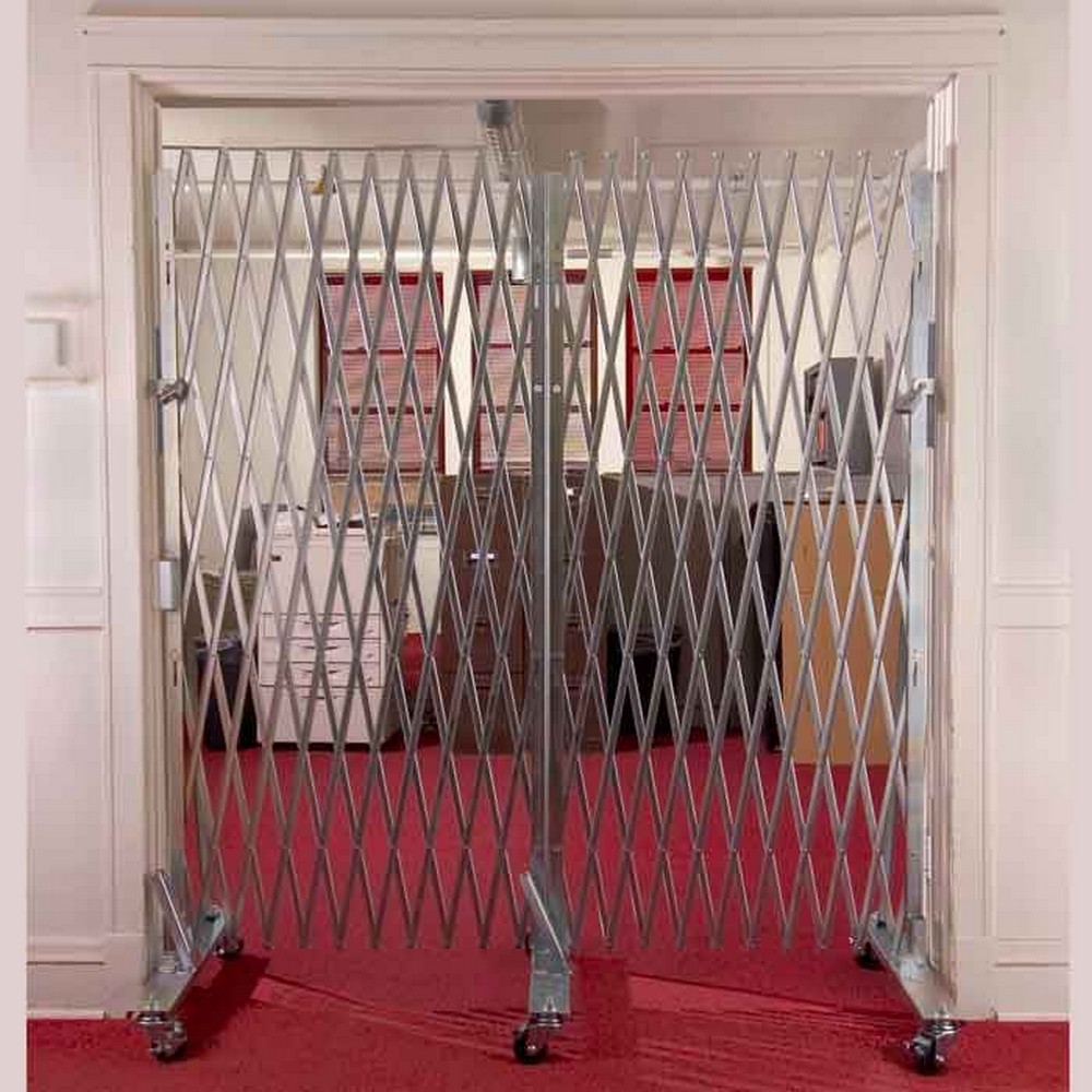 Illinois Engineered Products XL665 Portable Folding Gate - Adder, Heavy Duty, 6' Wide, 78" Collapsed Height