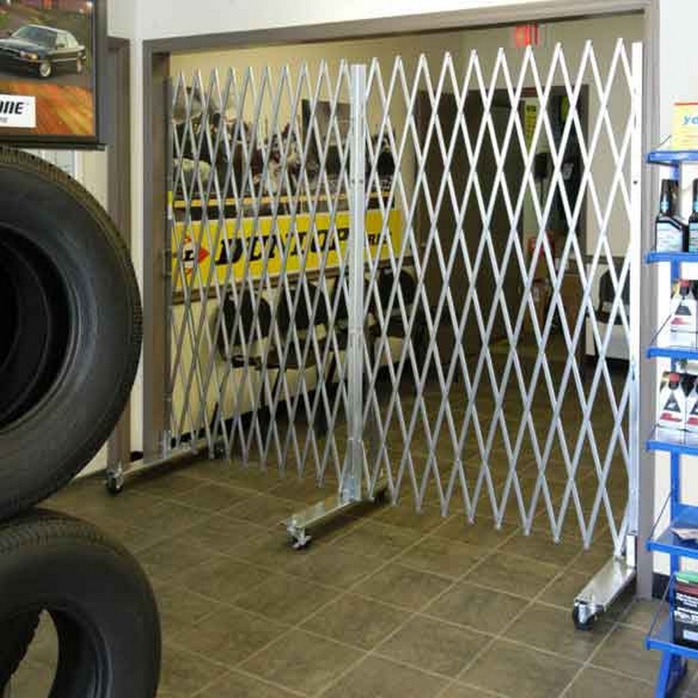 Illinois Engineered Products XL665 Portable Folding Gate - Adder, Heavy Duty, 6' Wide, 78" Collapsed Height