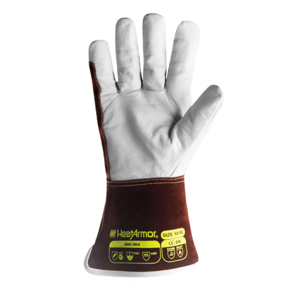 HexArmor 5055 MID w/Impact Goatskin Leather Welding Glove
