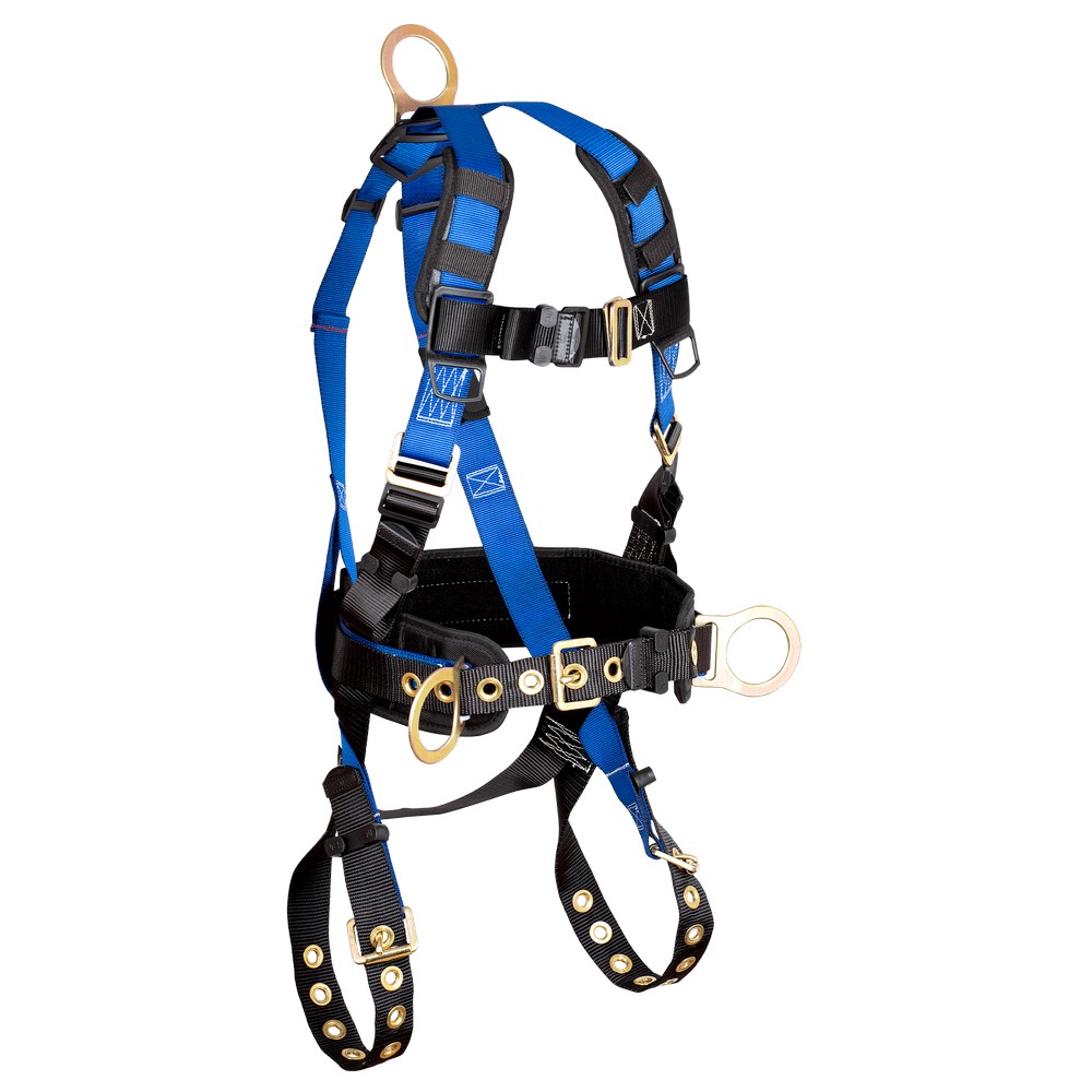 FallTech 7073 Contractor 3D Construction Belted Full Body Harness