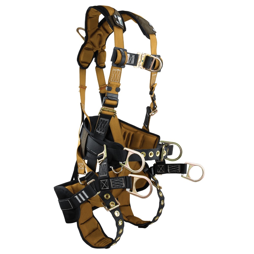 FallTech 7084 ComforTech 6D Tower Climber Full Body Harness