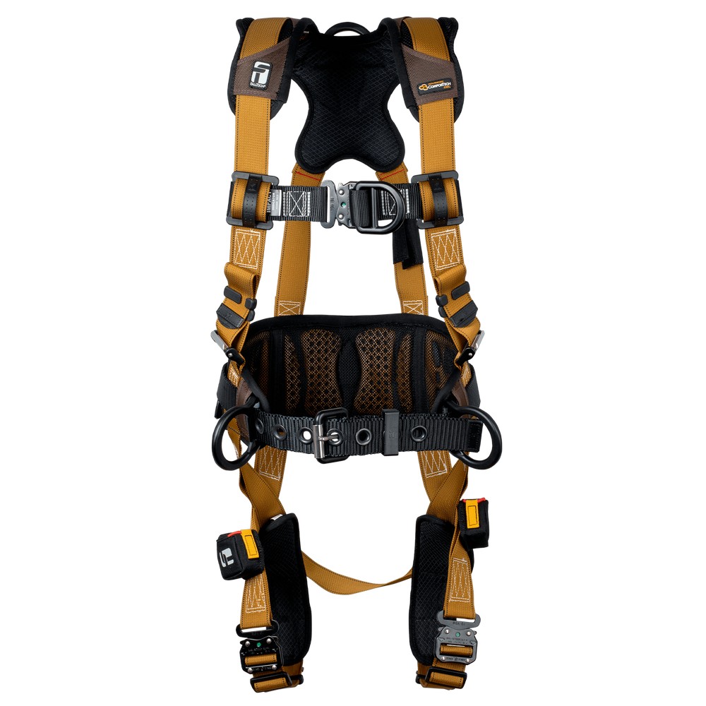 FallTech 7083BFD Advanced ComforTech Gel 4D Construction Climbing Full Body Harness