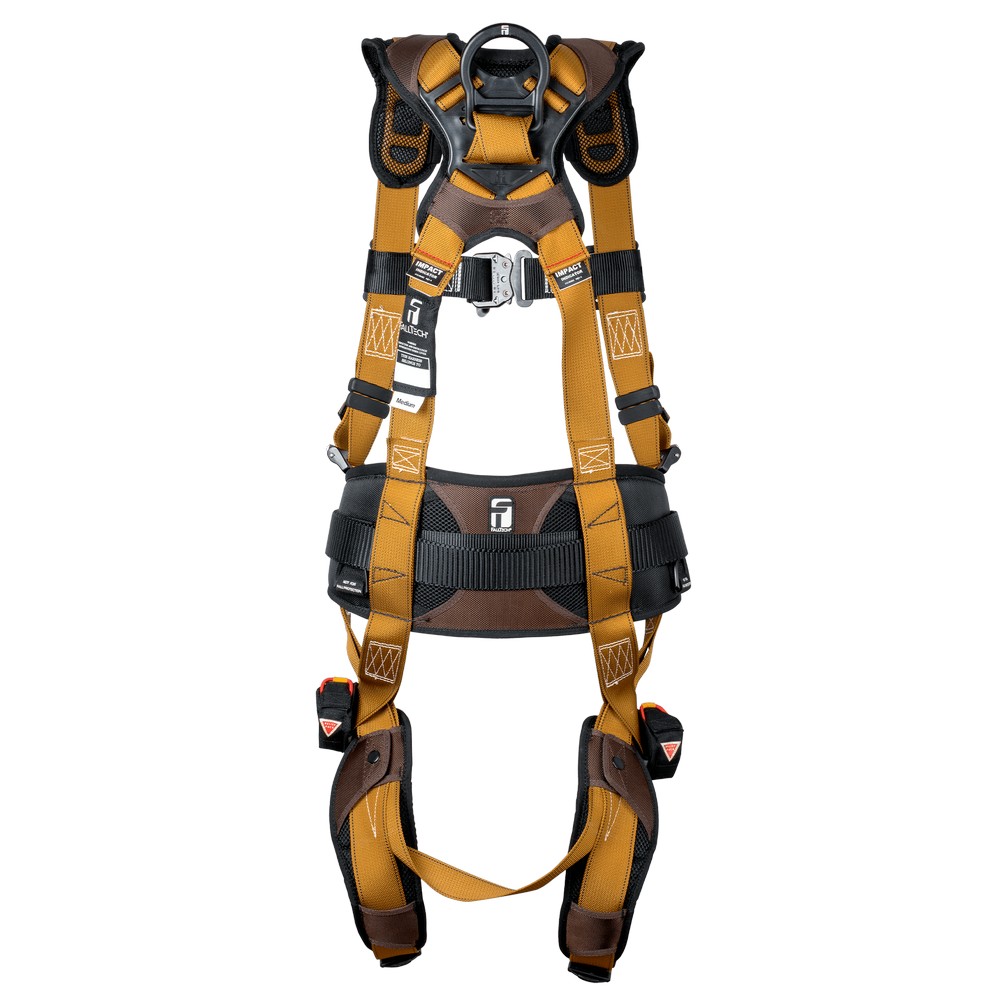 FallTech 7083BFD Advanced ComforTech Gel 4D Construction Climbing Full Body Harness