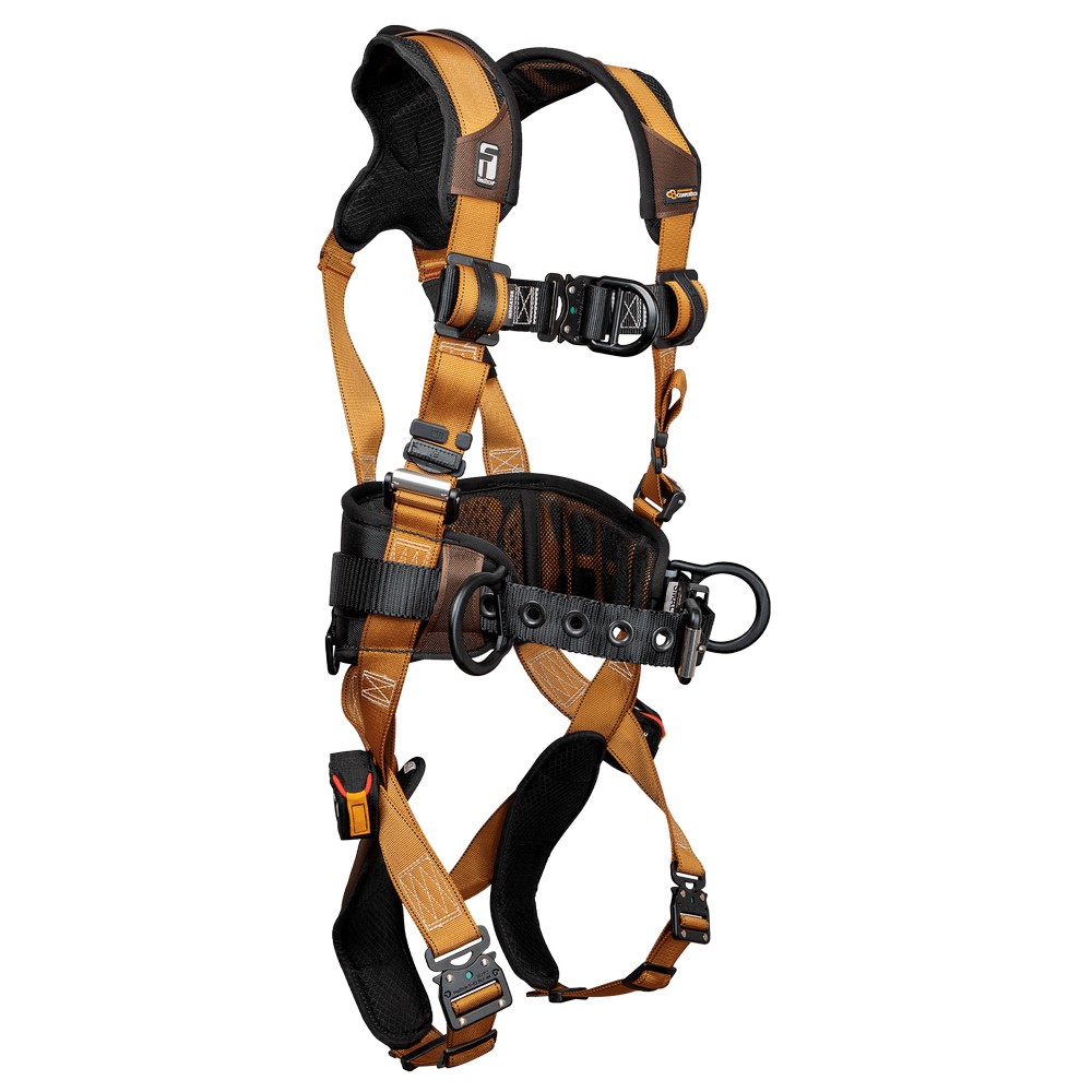 FallTech 7083BFD Advanced ComforTech Gel 4D Construction Climbing Full Body Harness