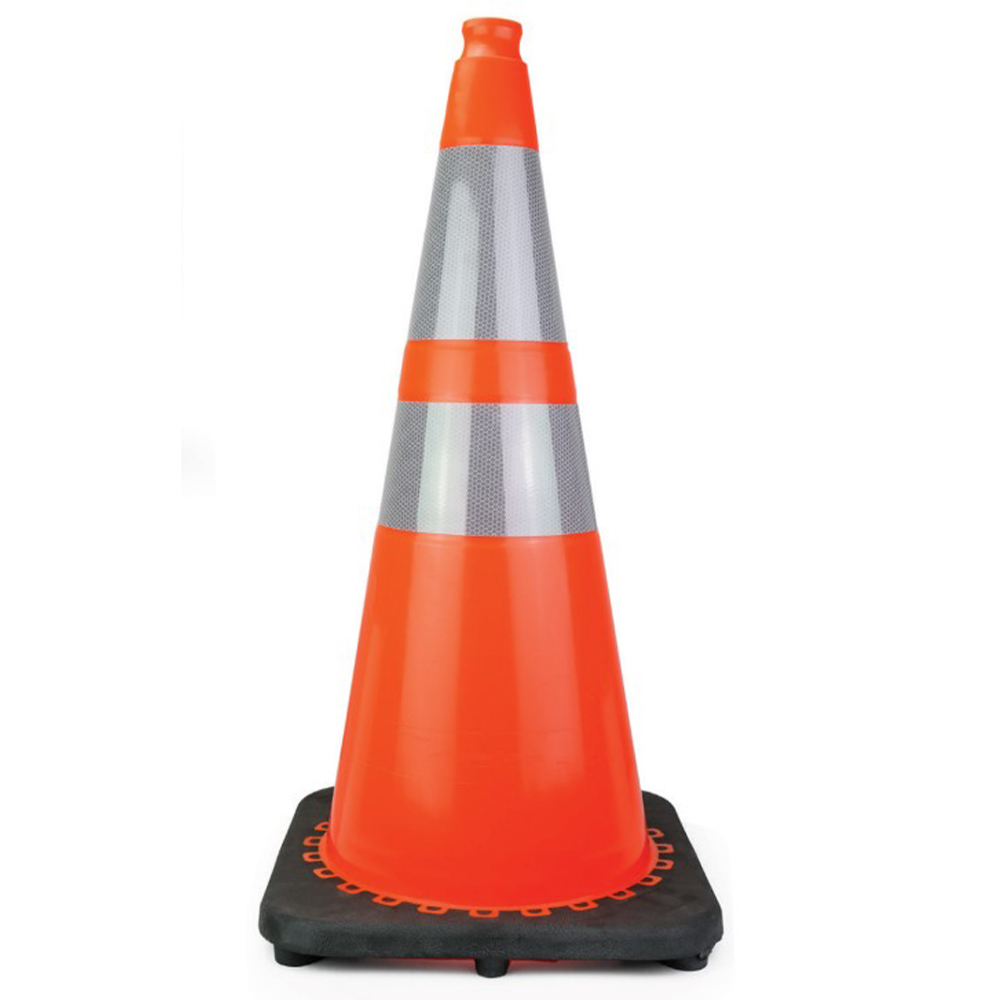 Cordova CTC28R 28" PVC Safety Cone, Orange