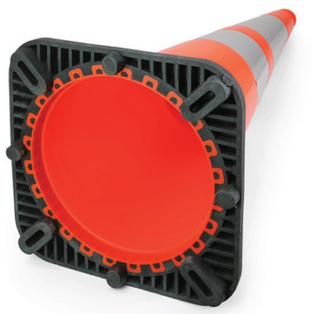 Cordova CTC28R 28" PVC Safety Cone, Orange