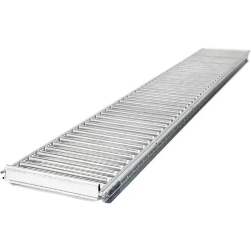 UNEX 99S2R92X37 Span Track Carton Flow Low Profile Lane 42" D x 9" W for 2-1/2" W Step Beams