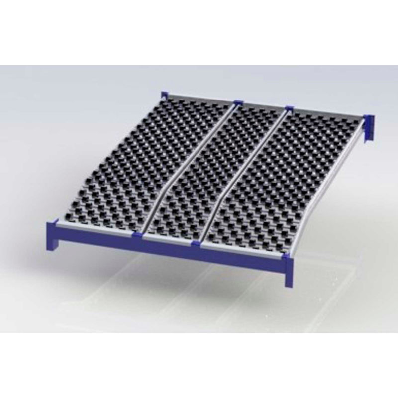 UNEX RR99KSW4X8-L Additional Level For Gravity Rack with Knuckled Span-Track Wheel bed 48"W x 96"D