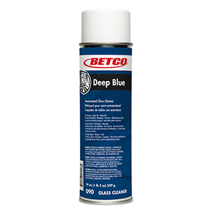 Betco 0902300 Deep Blue Glass And Surface Cleaner 12 Cans/Case