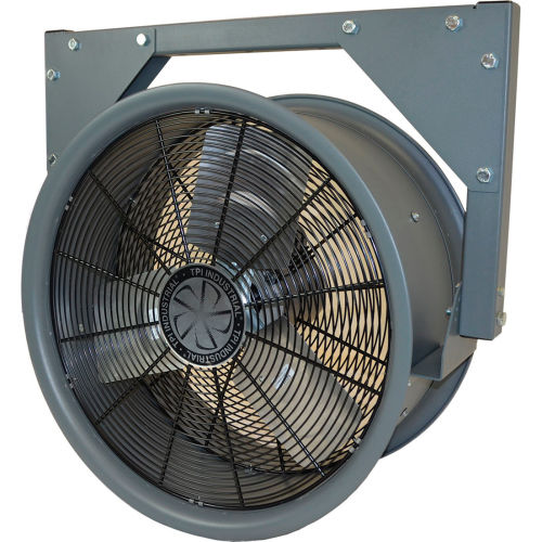 TPI HV24277V 24" High Velocity Air Circulator Blower Fan w/ Yoke Mount, 5,290 CFM, 1/2 HP, 277V, 1 Phase