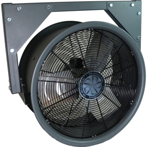 TPI HV18120V 18" High Velocity Air Circulator Blower Fan W/ Yoke Mount, 3000 CFM, 1/2 HP, 120V, Single Phase